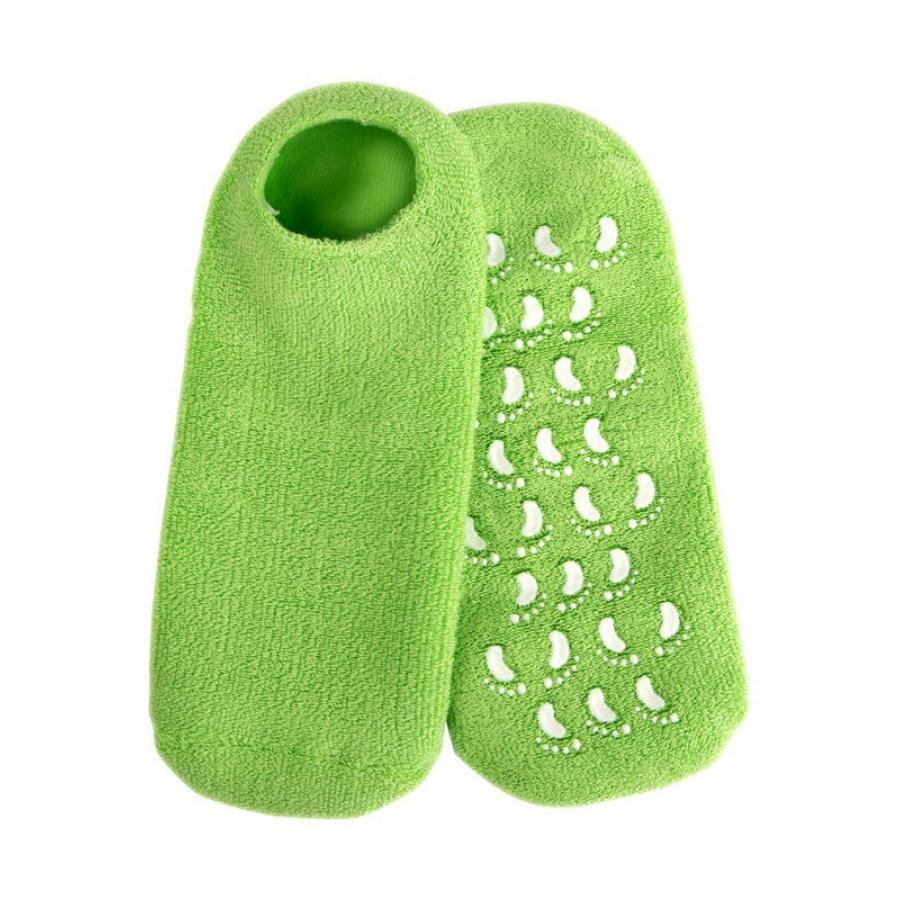 Носочки гелевые для педикюра Beauty Style SPA, с экстрактом зеленого чая