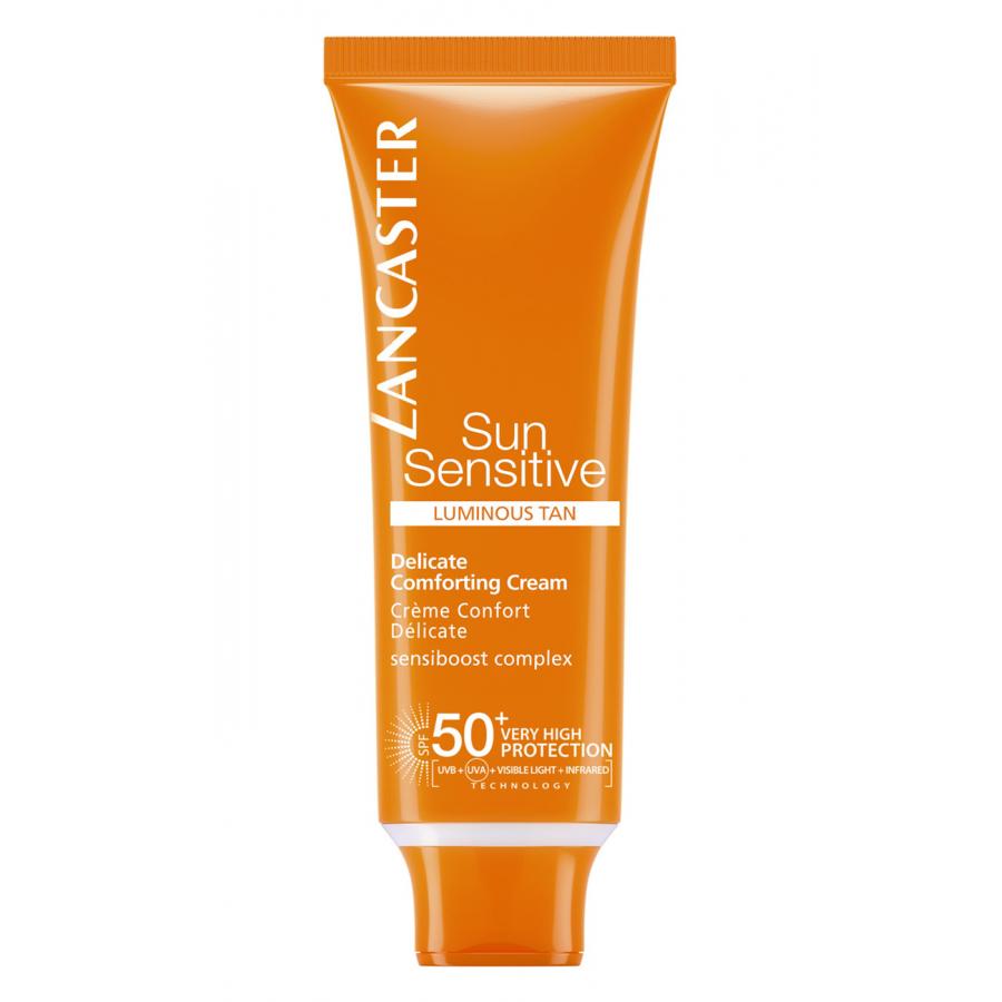 Солнцезащитный лосьон для лица Lancaster Sun Sensitive SPF50+, 50 мл, для чувствительной кожи