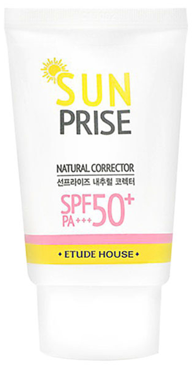 Солнцезащитный крем для кожи Etude House Sun Prise Natural Corrector SPF50