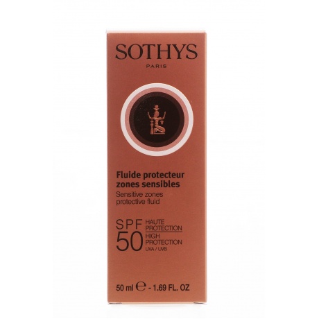 Флюид с SPF 50 для лица и чувствительных зон тела Sothys, 50 мл - фото 3