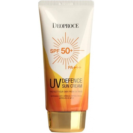 Крем солнцезащитный для лица и тела Deoproce UV Defence Sun Protector SPF50+ 70g - фото 2