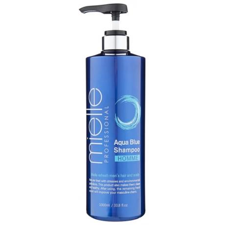 Шампунь для мужчин Mielle Professional Aqua Blue Shampoo Homme, 1000 мл - фото 1