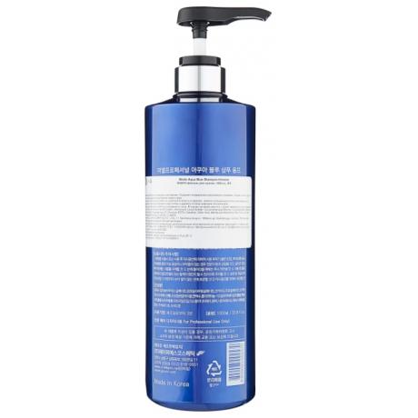 Шампунь для мужчин Mielle Professional Aqua Blue Shampoo Homme, 1000 мл - фото 2