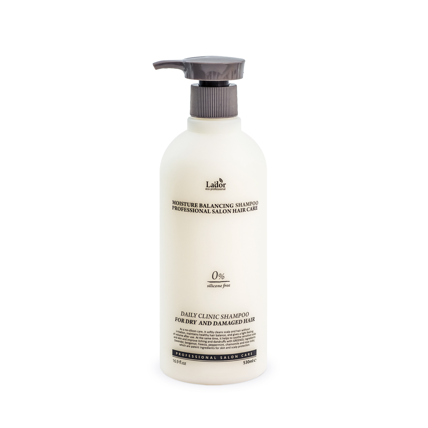 Увлажняющий бессиликоновый шампунь Lador Moisture Balancing Shampoo 530мл