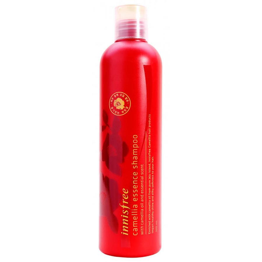 Безсиликоновый шампунь с маслом камелии Innisfree Camellia Essential Shampoo