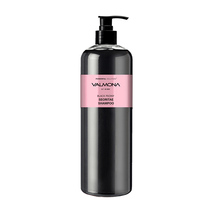Шампунь для волос Черные бобы Valmona Powerful Solution Black Peony Seoritae Shampoo, 480 мл