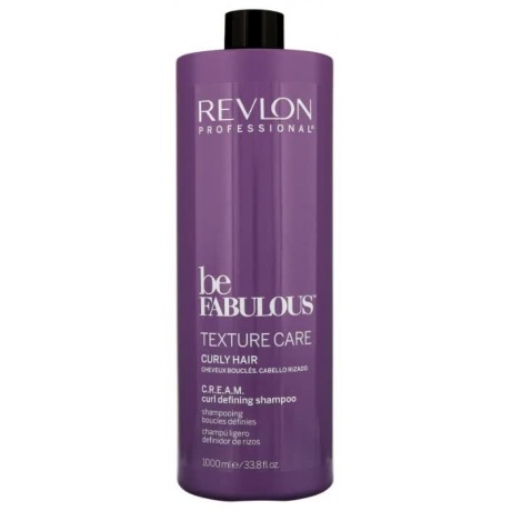 Шампунь активирующий завиток Revlon Professional Be Fabulous C.R.E.A.M. Curly Defining Shampoo, 250 мл - фото 2