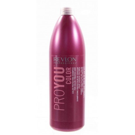 Шампунь для сохранения цвета окрашенных волос Revlon Professional Proyou Color Shampoo, 1000мл - фото 1