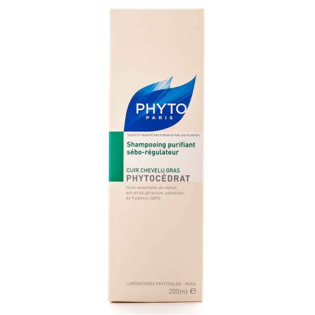 Шампунь себорегулирующий для жирных волос Phytosolba Phytocedrat, 200 мл - фото 4