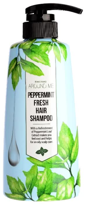 Шампунь для волос Welcos Around Me Peppermint Hair Shampoo 500 мл