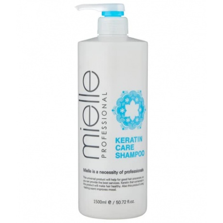 Шампунь для волос с кератином Mielle Professional Keratin Care Shampoo, 1500мл - фото 1