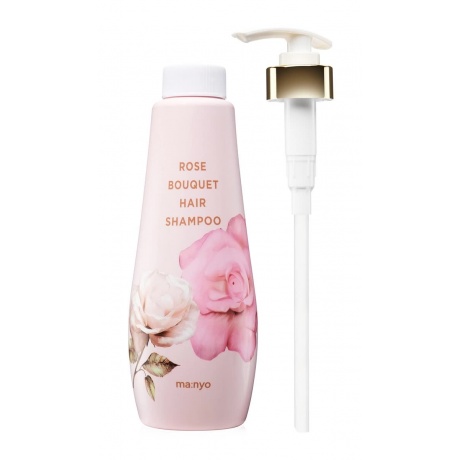 Ma:nyo Шампунь против выпадения волос с ароматом розы Rose Bouquet Hair Shampoo 500мл - фото 1