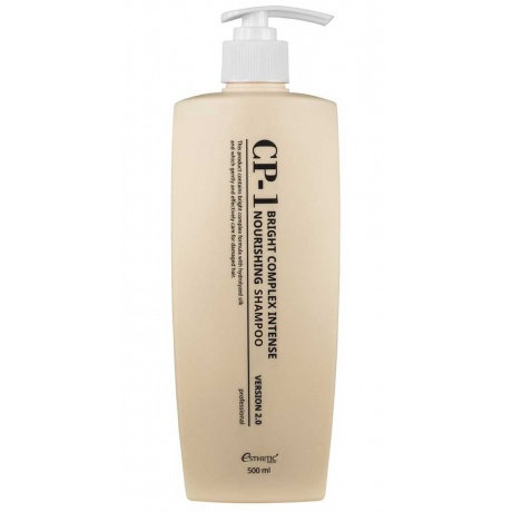 Протеиновый шампунь для волос Esthetic House CP-1 Bright Сomplex Intense Nourishing Shampoo Version 2.0, 500 мл - фото 1