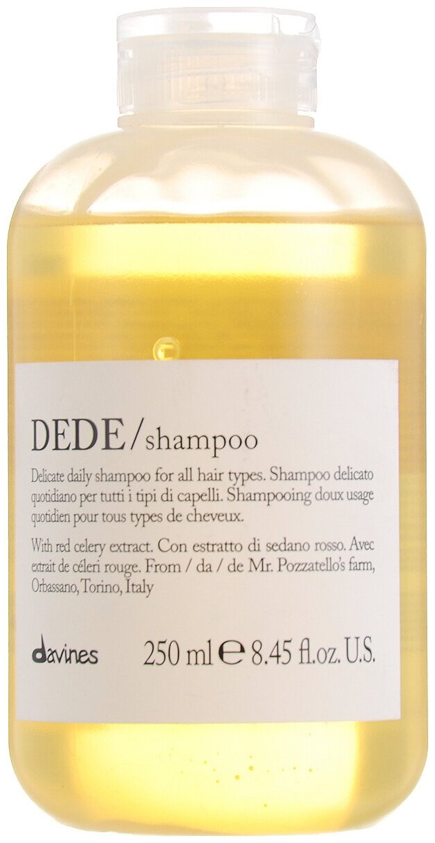 Шампунь для деликатного очищения волос Davines Dede 250 мл,75019