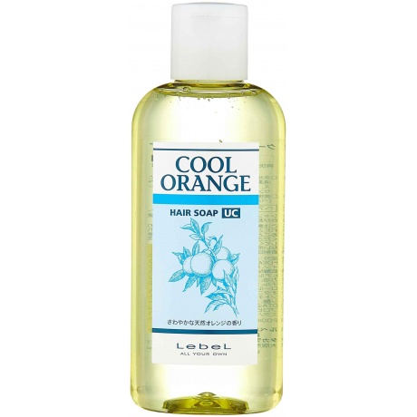 Шампунь для волос Lebel Cool Orange Hair Soap Ultra Cool 200 мл. - фото 1
