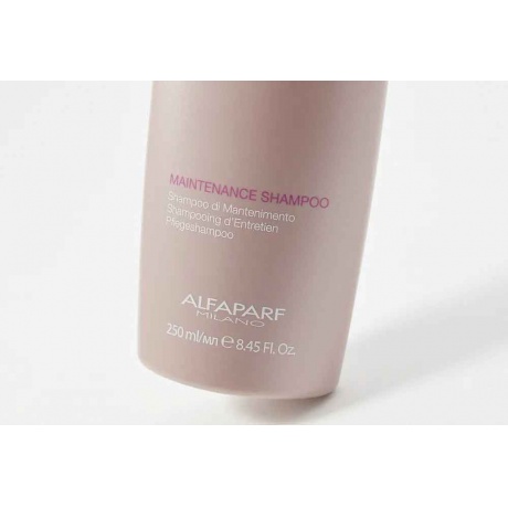 Кератиновый шампунь-гладкость для волос Alfaparf Milano Losse Design Maintenance Shampoo,250мл - фото 7