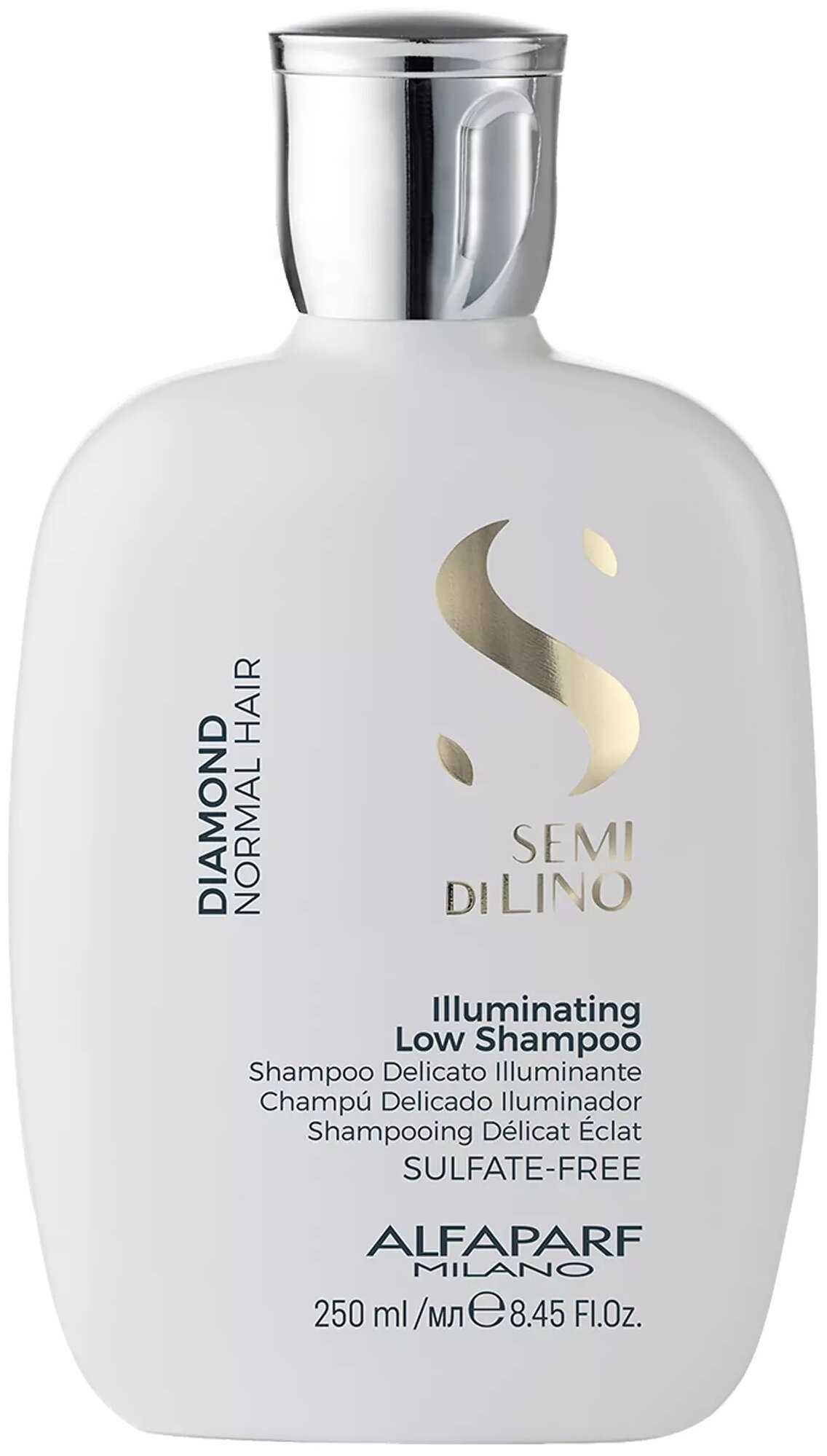 Шампунь для нормальных волос, придающий блеск Alfaparf Milano SDL D Illuminating Low Shampoo, 250 мл