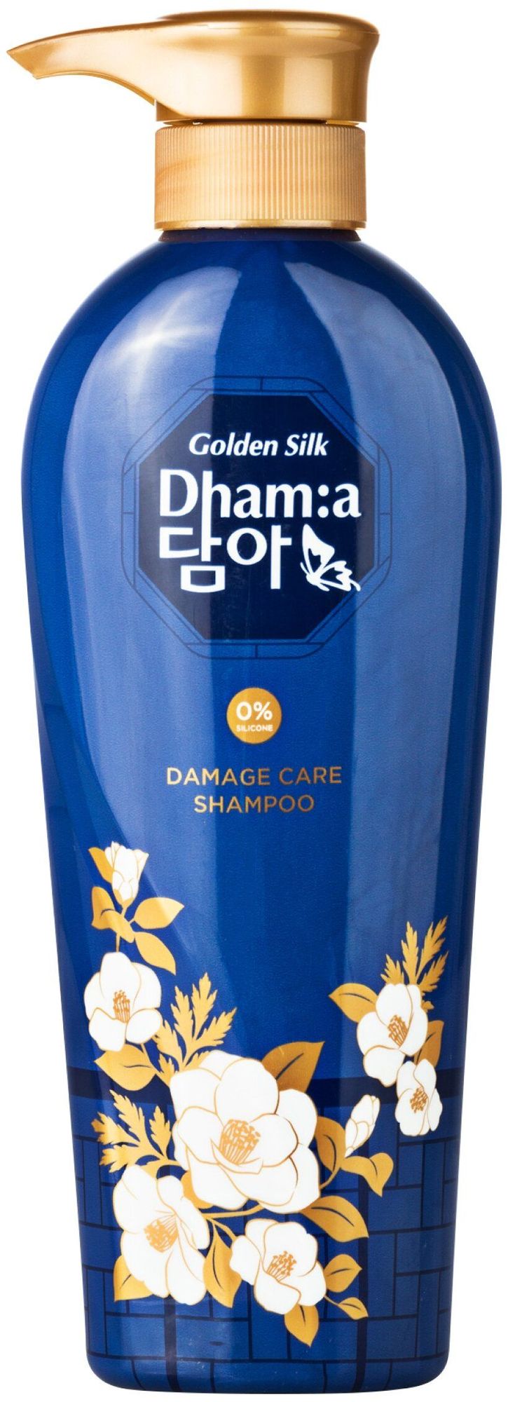 Восстанавливающий шампунь для тонких волос с цветочным ароматом LION Dhama damage care shampoo