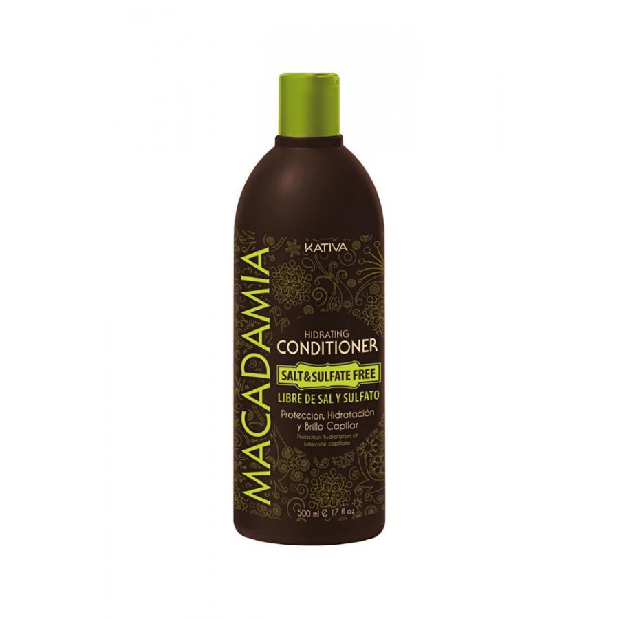 Кондиционер для волос Kativa Macadamia, 500 мл, интенсивное увлажнение