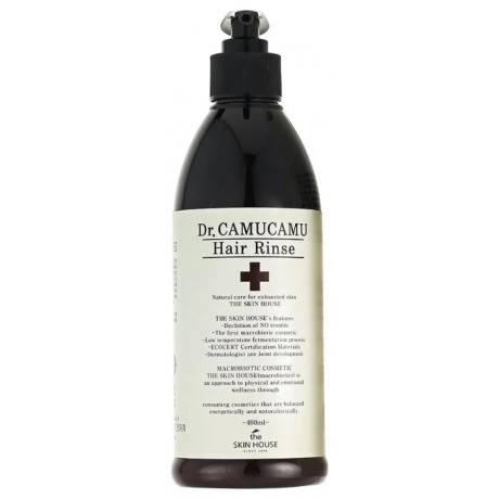 Лечебный бальзам для волос The Skin House Dr.Camucamu Hair Rinse, 400мл - фото 1