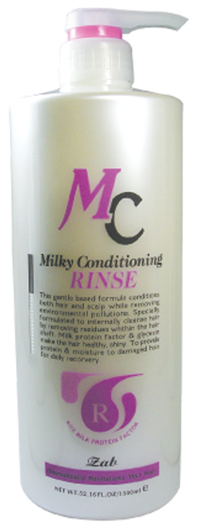 Ухаживающий кондиционер для волос Zab Milky Conditioning Rinse, 1500мл