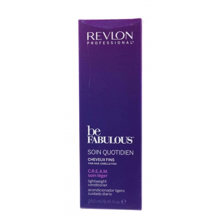Кондиционер для тонких волос Revlon Professional Be Fabulous C.R.E.A.M. Conditioner For Fine Hair, 250мл - фото 3