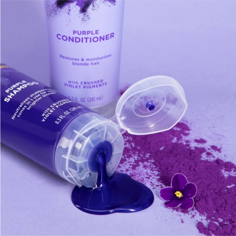 Кондиционер с фиолетовым пигментом John Frieda Violet Crush для восстановления и поддержания оттенка светлых волос 250 мл - фото 5