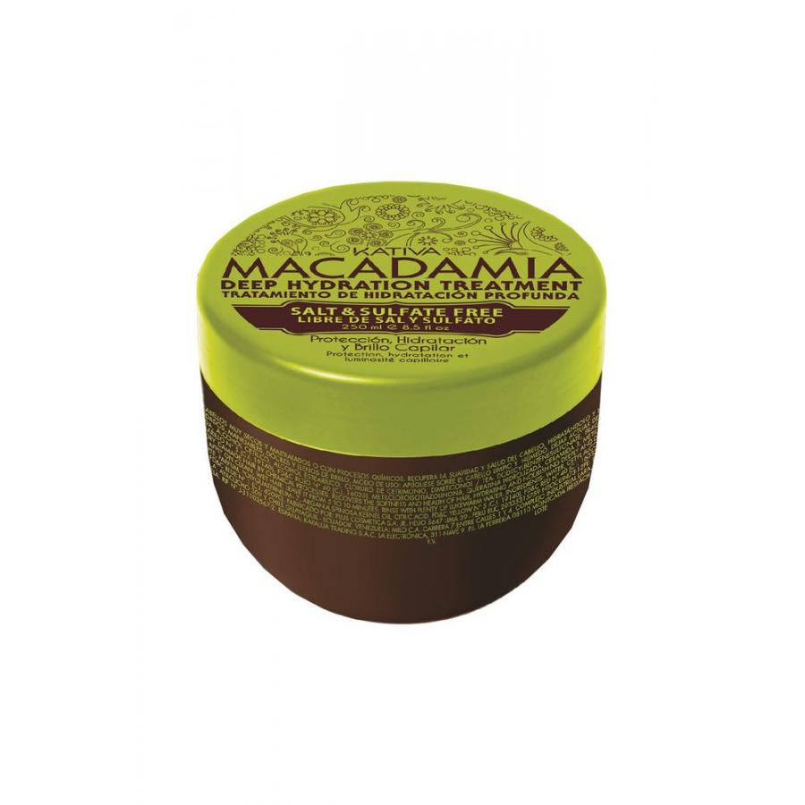 Маска для волос Kativa Macadamia, 250 мл, интенсивное увлажнение