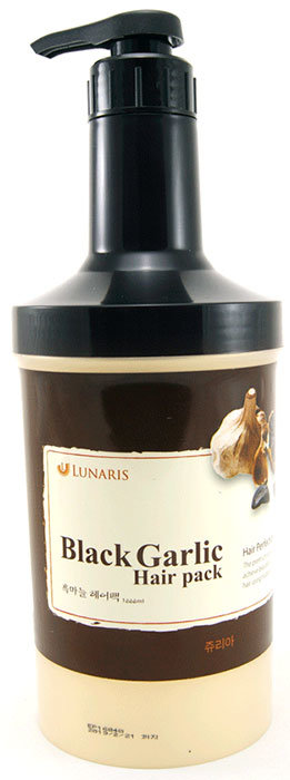 Маска для волос с черным чесноком Lunaris Black Garlic Hair Pack, 1000мл
