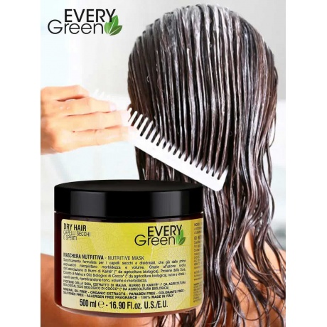 Маска Dikson Dry Hair Mashera Nutriente для сухих волос 500 ml - фото 2