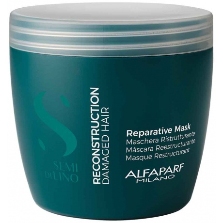 Маска для поврежденных волос Alfaparf Milano SDL R Reparative Mask, 500 мл - фото 1