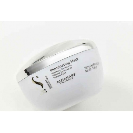 Маска для нормальных волос, придающая блеск Alfaparf Milano SDL D Illuminating Mask, 200 мл - фото 7