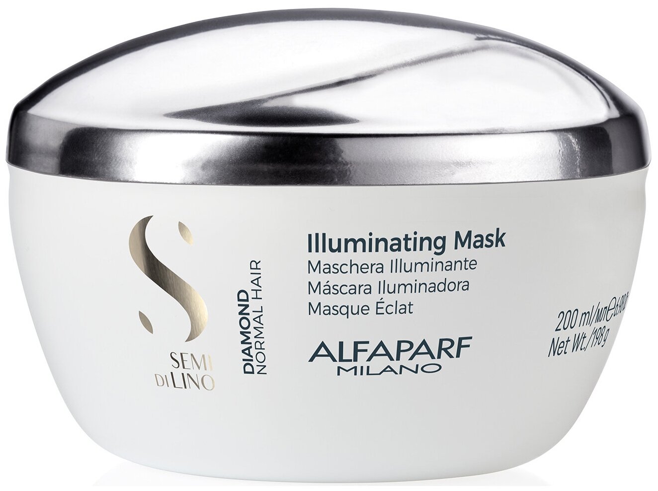 Маска для нормальных волос, придающая блеск Alfaparf Milano SDL D Illuminating Mask, 200 мл