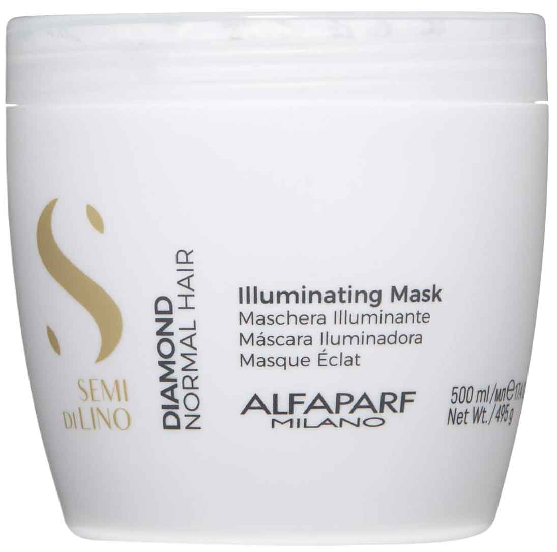Маска для нормальных волос, придающая блеск Alfaparf Milano SDL D Illuminating Mask, 500 мл