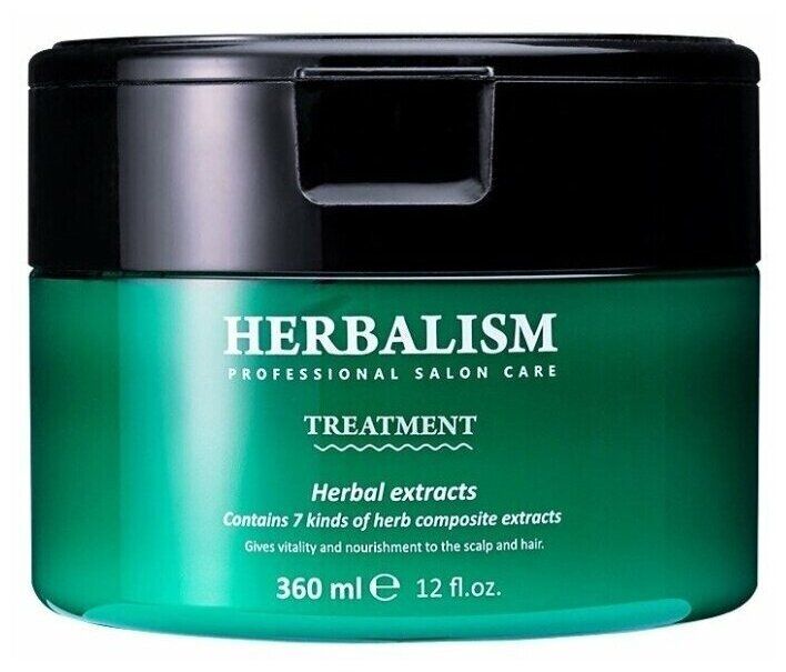 Маска для волос на травяной основе Lador Herbalism treatment 360 мл - фото 1