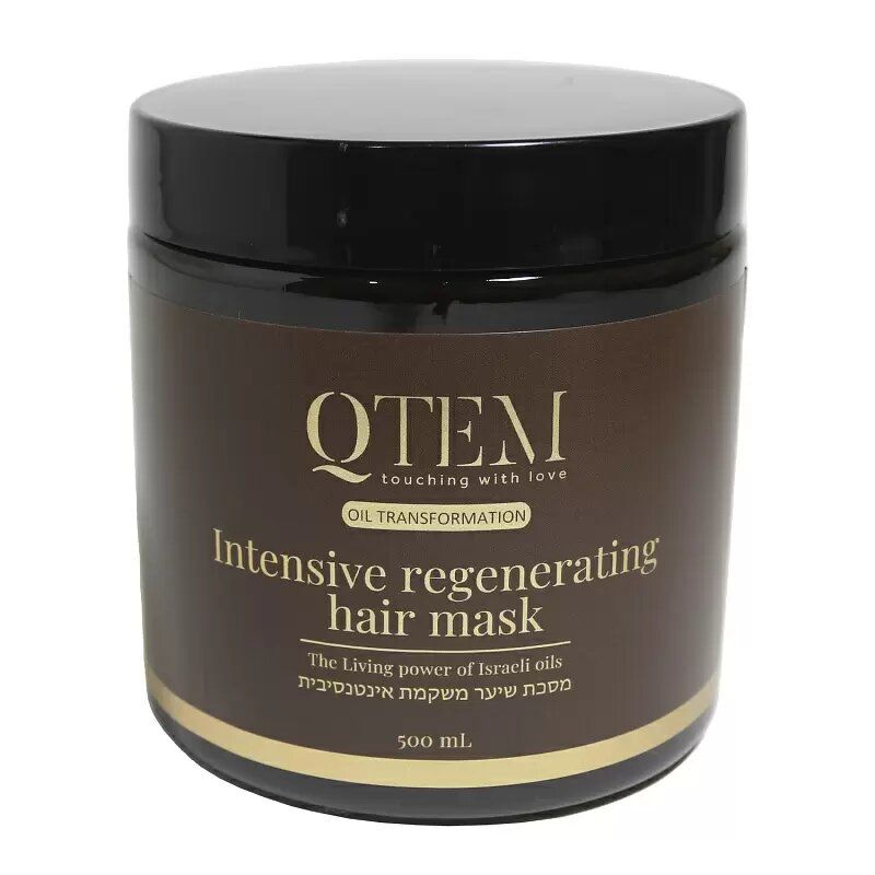 Интенсивная восстанавливающая маска для волос QTEM Intensive regenerating Hair Mask, 500 мл
