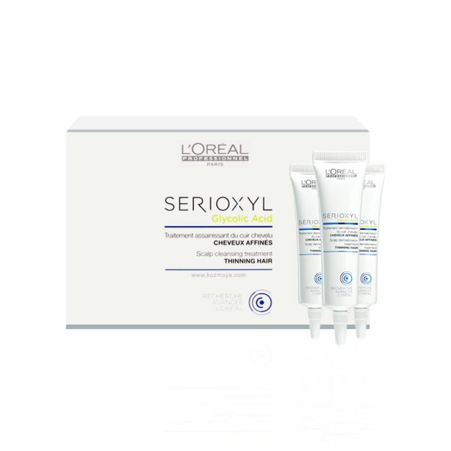 Пилинг для кожи головы LOreal Professionnel Serioxyl Scalp Cleansing Treatment, 15х15 мл