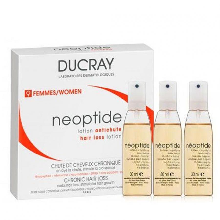 Лосьон для волос Ducray Neoptide Неоптид, 3х30 мл, от выпадения волос