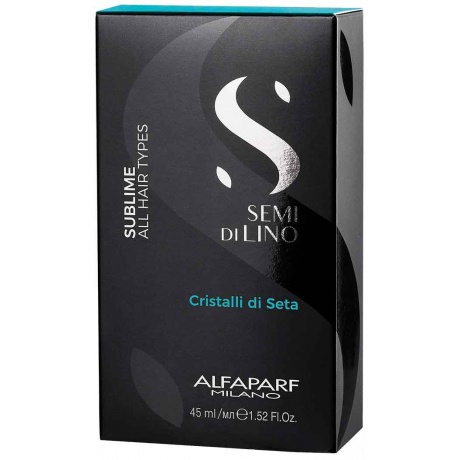 Двухфазная сыворотка для разглаживания волос Alfaparf Milano Cristalli di Seta, 45 мл - фото 2