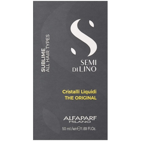 Масло против секущихся волос, придающее блеск Alfaparf Milano SDL Sublime Cristalli Liquidi, 50 мл - фото 4