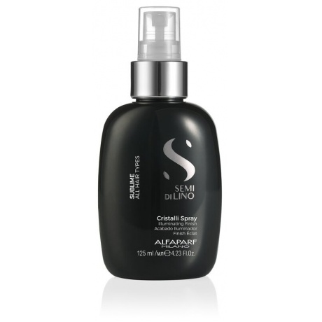 Масло-спрей для посечённых кончиков волос, придающее блеск Alfaparf Milano SDL Sublime Cristalli Spray, 125 мл - фото 1