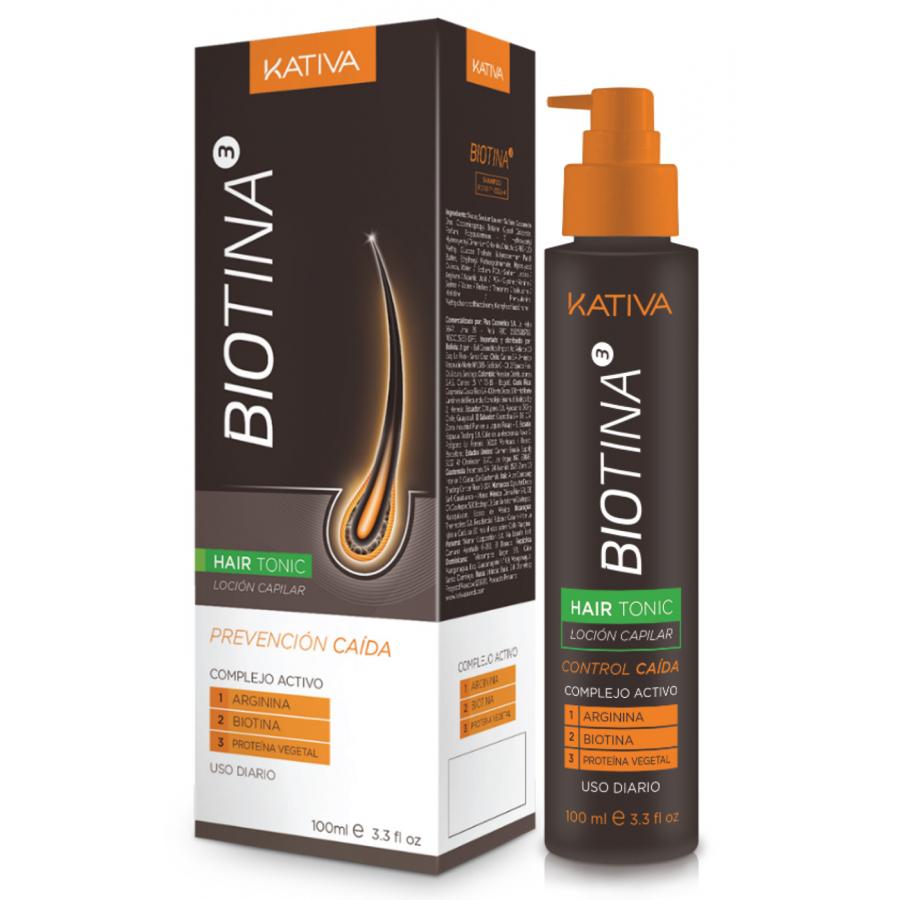 Тоник против выпадения волос Kativa Biotina, 100 мл