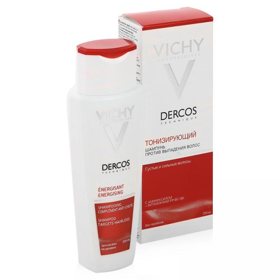 Шампунь для волос Vichy Dercos Energising, 400 мл, тонизирующий с аминексилом