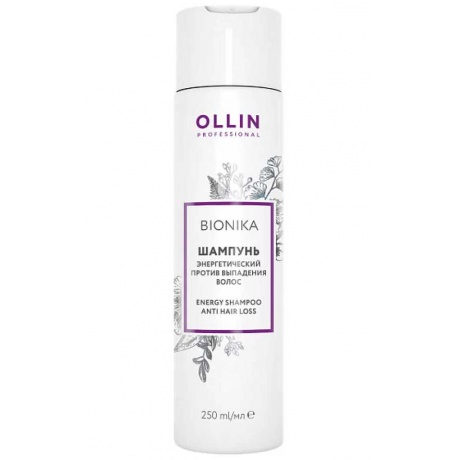 Шампунь Ollin Professional BioNika энергетический против выпадения волос 250мл - фото 1