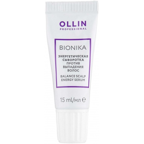 Энергетическая сыворотка Ollin Professional BioNika против выпадения волос 6х15мл - фото 2