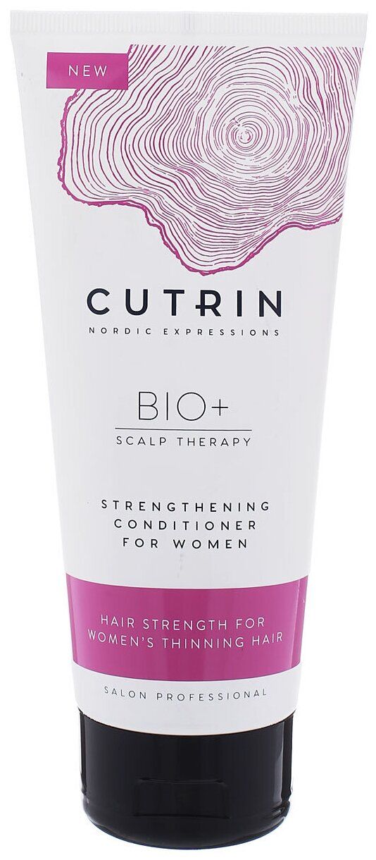 Кондиционер-бустер для укрепления волос у женщин CUTRIN PROFESSIONAL BIO+ 2019 Strengthening,200 мл