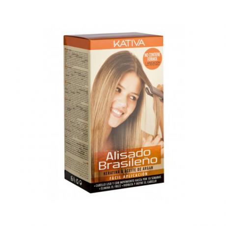 Набор для волос Kativa Keratina кератиновое выпрямление и восстановление - фото 1