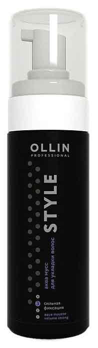 Аква мусс для укладки Ollin Professional Style сильной фиксации 150мл