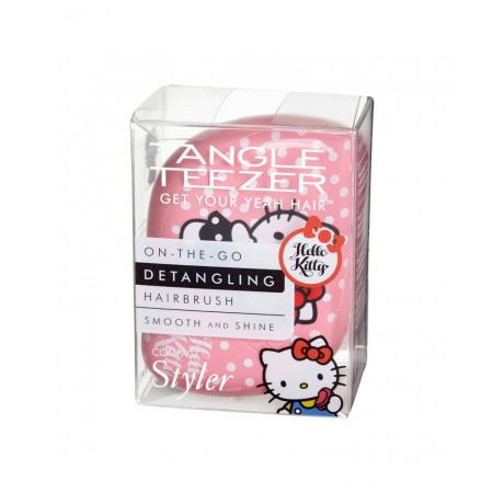 Расческа для волос Tangle Teezer Compact Styler Hello Kitty Pink - фото 5