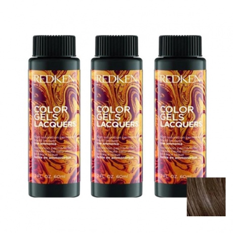 Краска для волос Redken Color Gels Lacquers  6N 3*60мл - фото 1